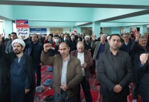 اجتماع مردم پارس‌آباد در پاسداشت حماسه ۹ دی