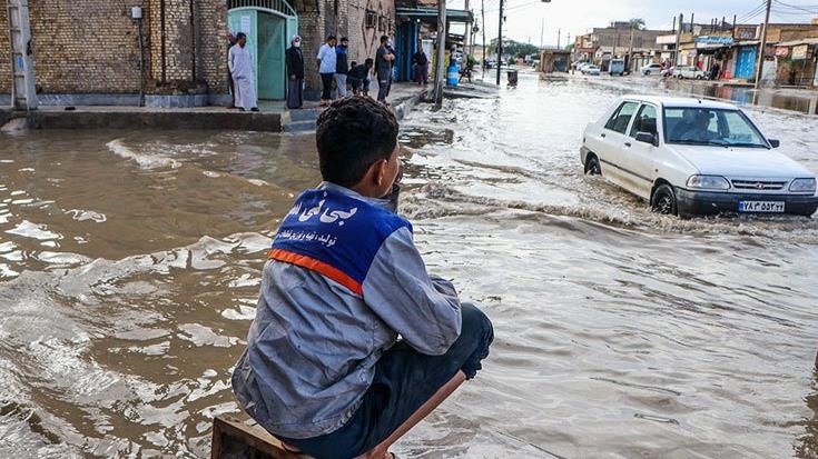فیلم/ پارس آبادمغان زیر آب رفت