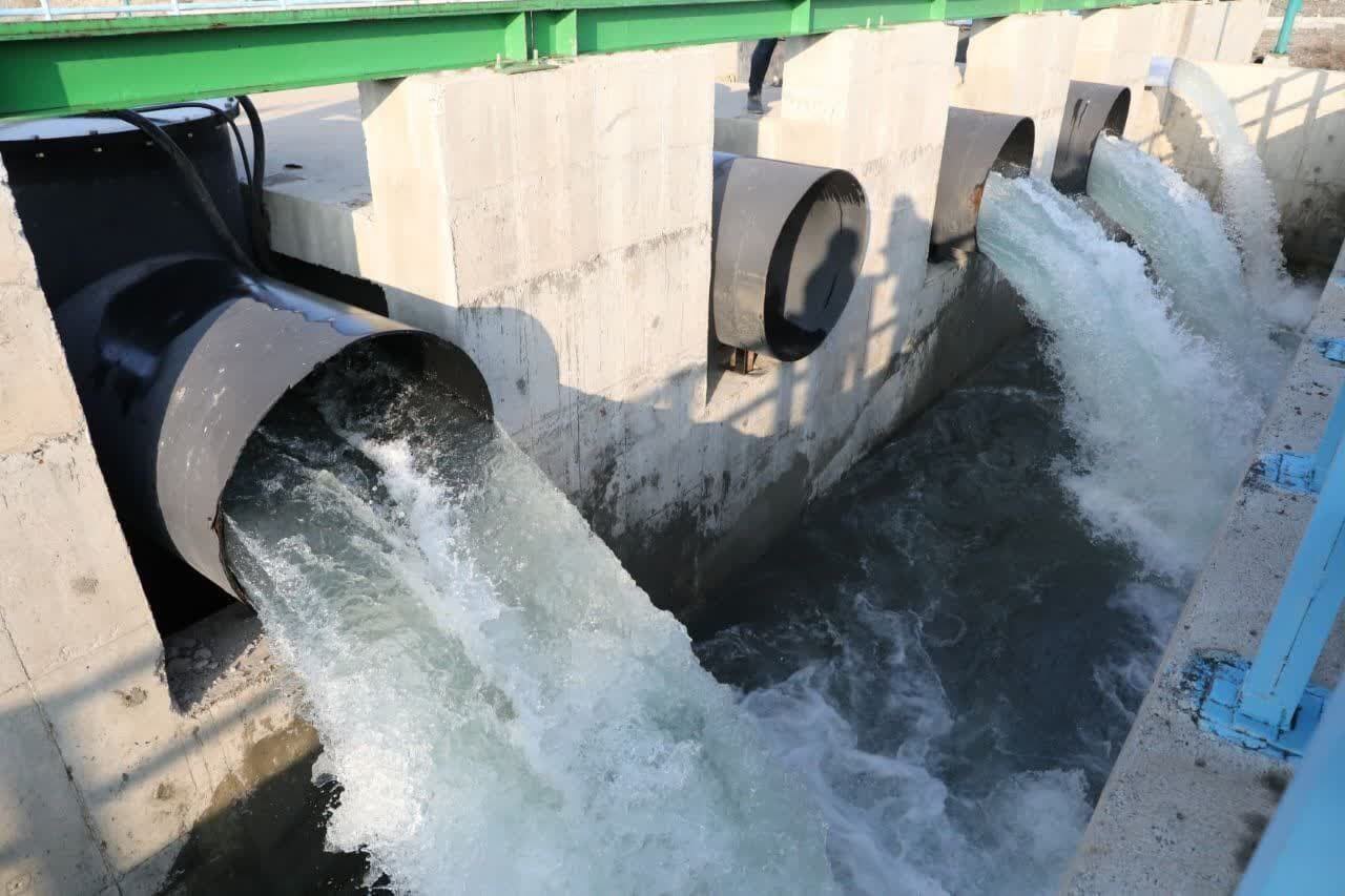۱۰ میلیون مترمکعب آب در ایستگاه پمپاژ سربند پارس‌آبادمغان ذخیره‌سازی شد