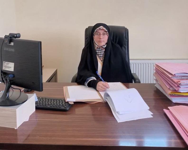 جوان‌ترین قاضی زن استان اردبیل