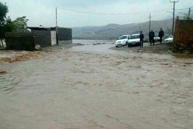 سیل خسارت بار در بخش بُرّان اصلاندوز
