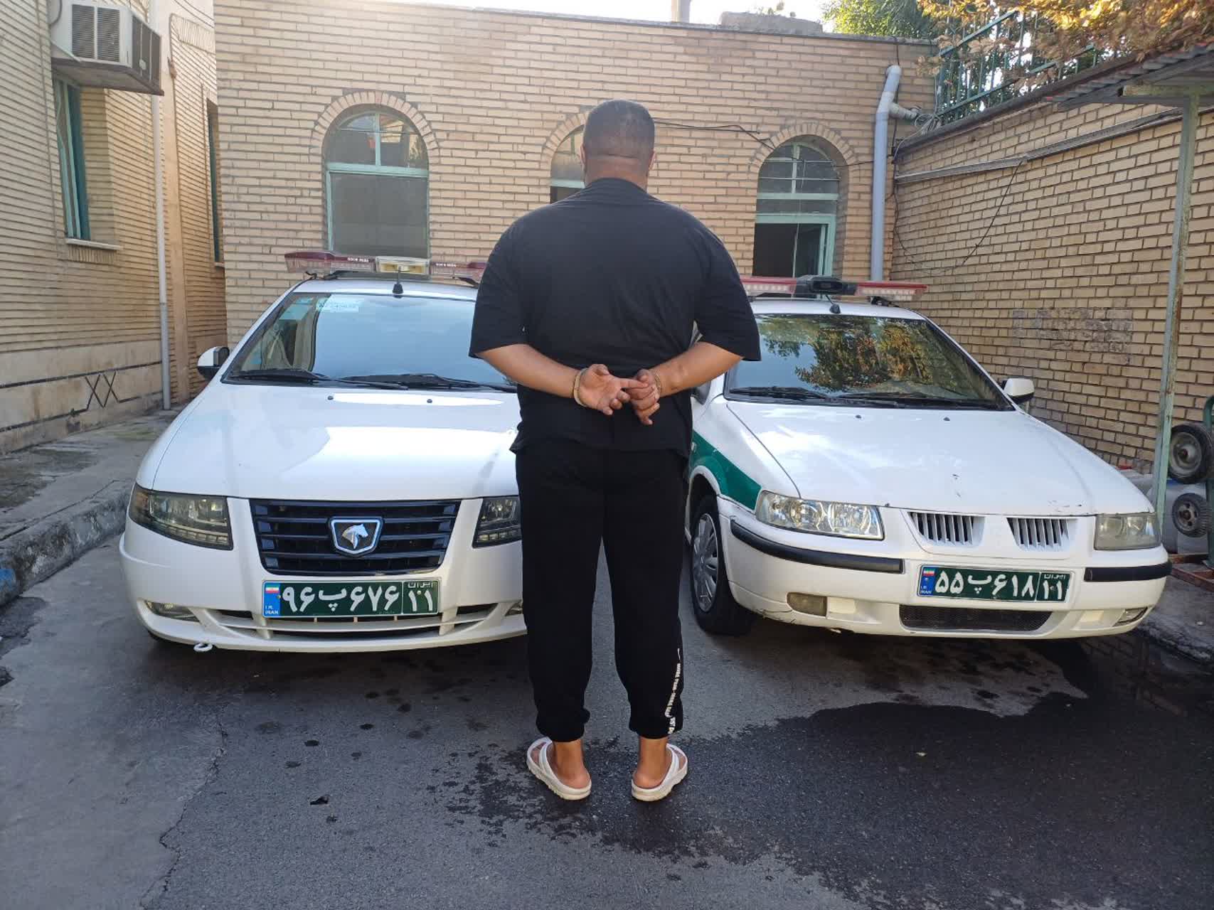 دستگیری اراذل و اوباش شناسنامه‌دار در فلکه ترمینال پارس آبادمغان