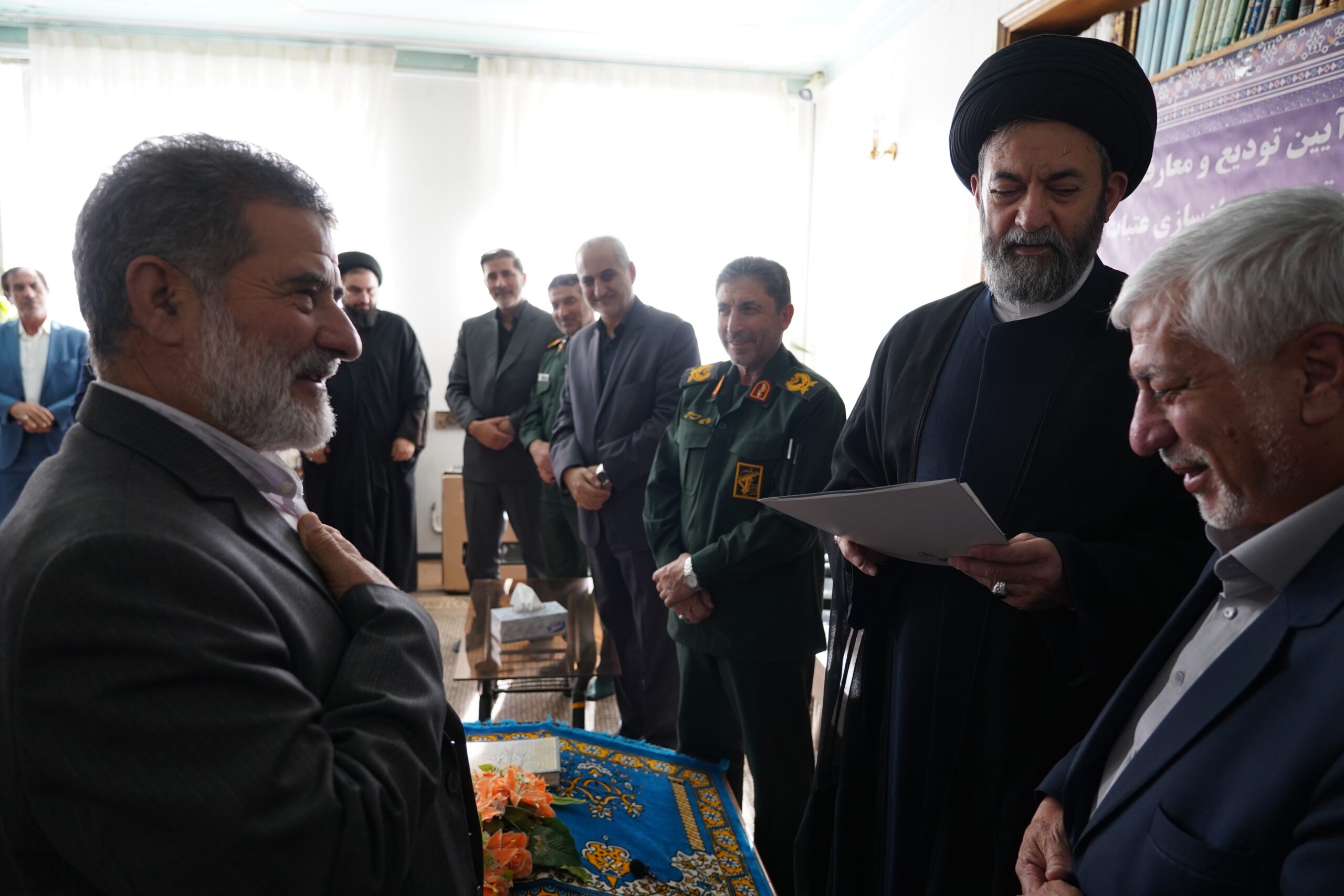 «خوشبخت» به عنوان رئیس جدید ستاد عتبات عالیات استان اردبیل منصوب شد