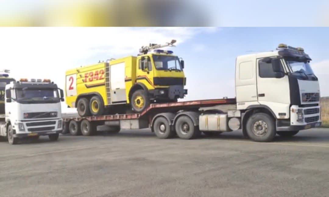 سرنوشت نامعلوم ماشین های آتشنشانی فرودگاه پارسآباد پس از یک سال از انتقال به بهانه تعمیر و بازسازی