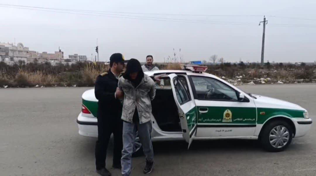 شرور قمه کش مسکن مهر پارس آباد، کَت بسته به صحنه جرم بازگشت +فیلم