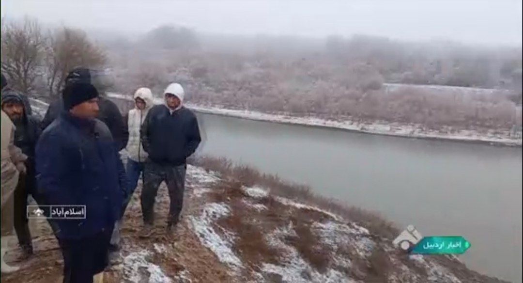 غرق شدن ماهیگیر پارس آبادی در رودخانه ارس؛ تلاش‌ها برای یافتن جسد ادامه دارد