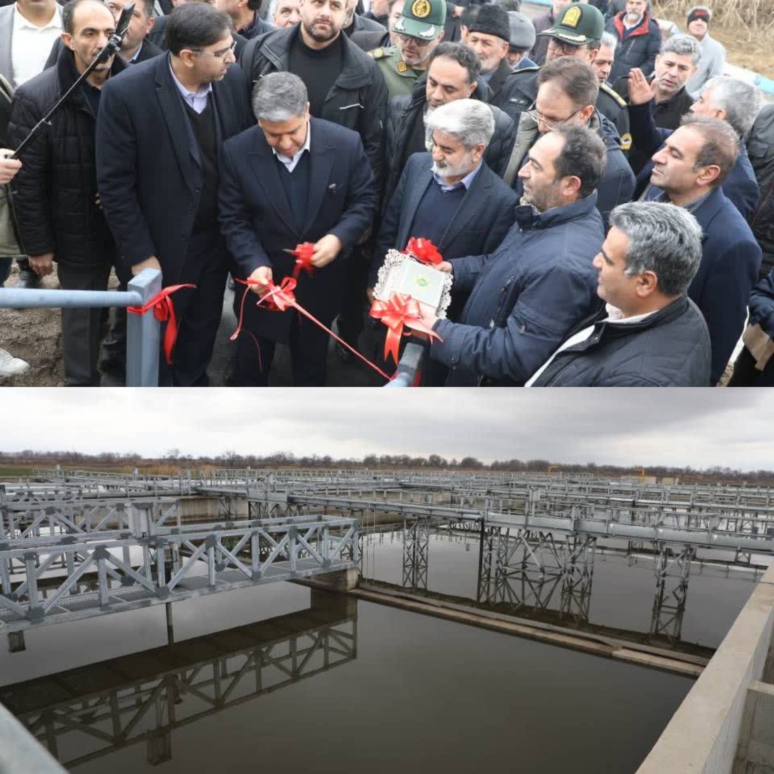 پروژه تصفیهخانه فاضلاب شهر پارسآبادمغان پس از ۱۷ سال انتظار افتتاح شد