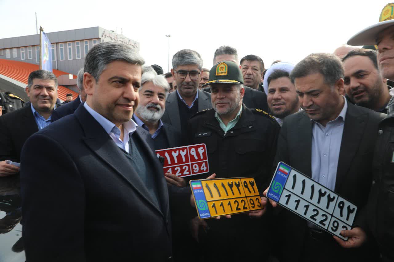 پلاک‌گذاری خودروهای خارجی در منطقه آزاد اردبیل