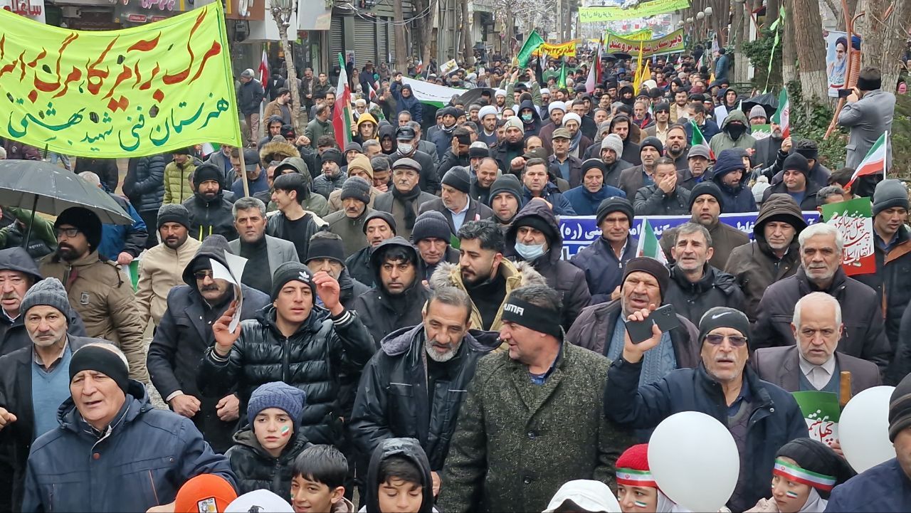 بهمن خونین تا بهمن شکوه؛ عظمت حضور مردم پارس آباد در راهپیمایی ۲۲ بهمن