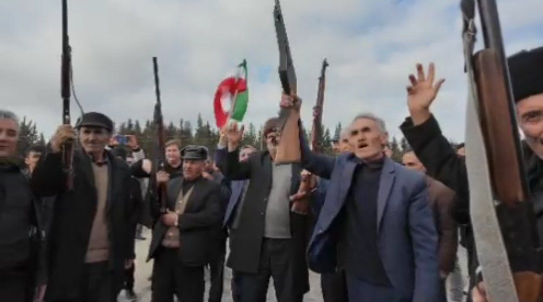 بیعت عشایر شاهسون مغان با آیت الله سید مجتبی حسینی خامنه ای رهبر معظم انقلاب