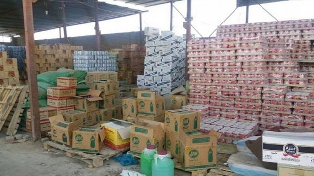 کشف انبار ۱۳۰ میلیاردی احتکار مواد غذایی در پارس‌آبادمغان